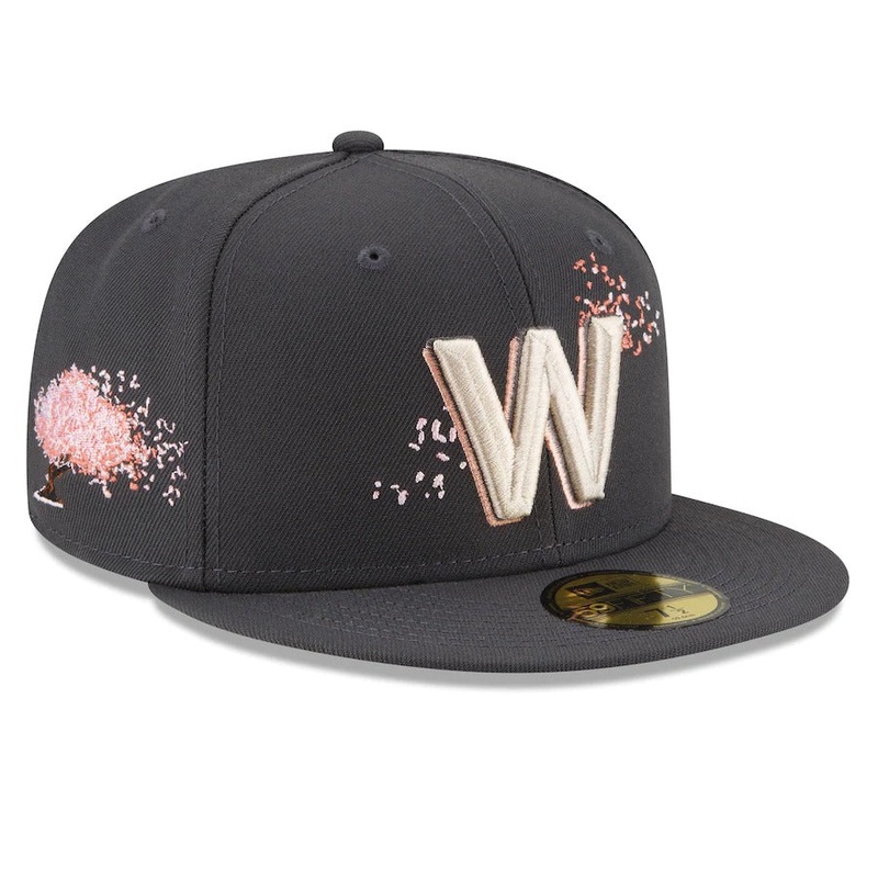 New Era Washington Nationals Graphite 2022 City Connect 59FIFTY Fitted Hat