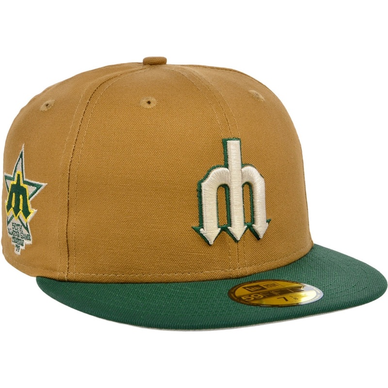 New Era x Lids HD  Seattle Mariners Desert Pine 2022 59FIFTY Fitted Cap