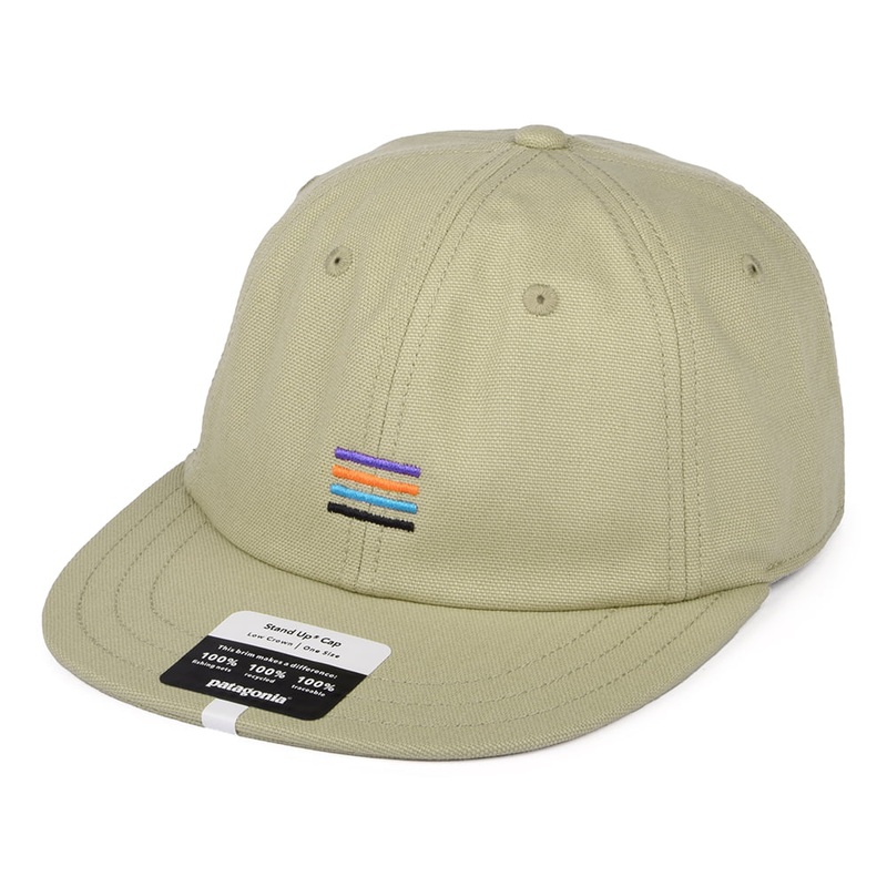 Patagonia Hats Stand Up Stripes Baseball Cap – Tan Adjustable