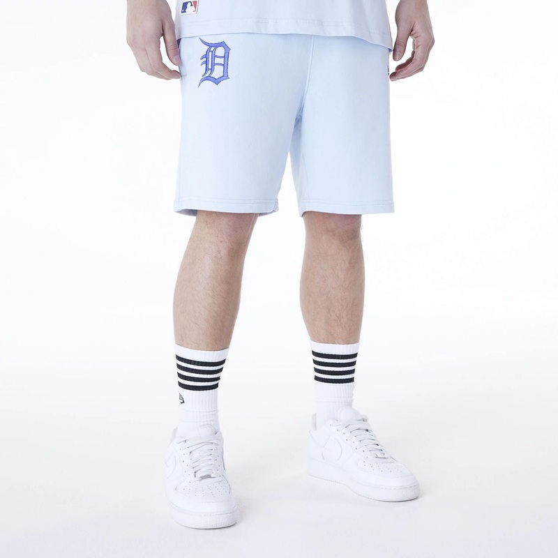 Detroit Tigers MLB League Essential Pastel Blue Shorts XS