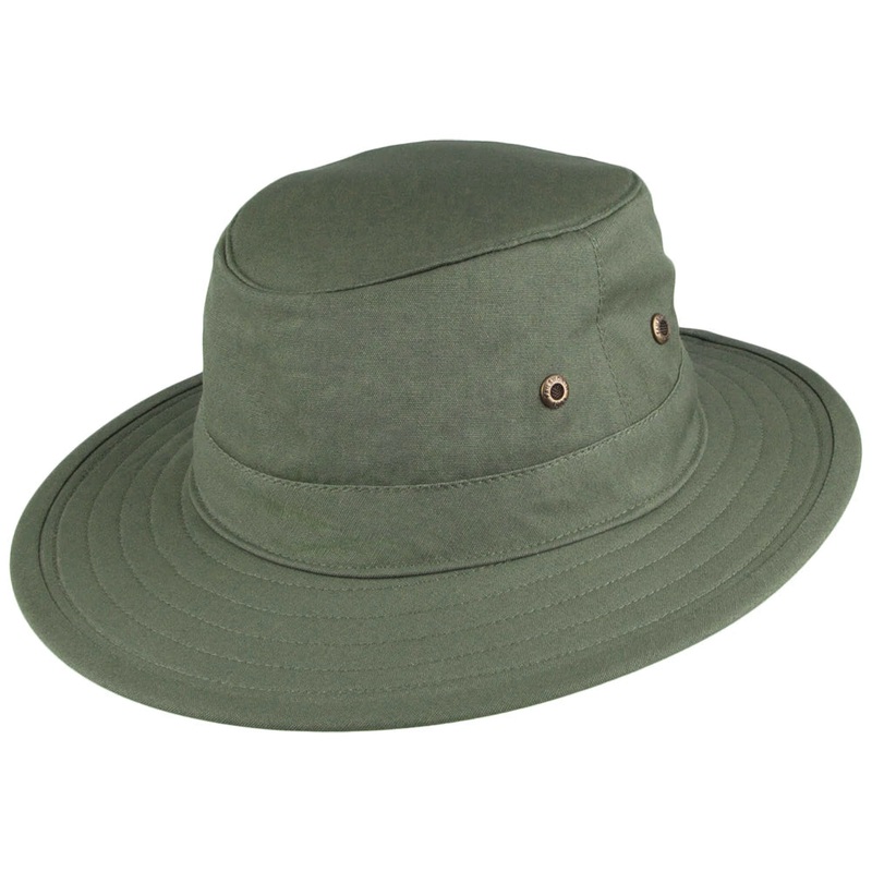 Failsworth Hats Traveller Crushable Sun Hat – Olive S