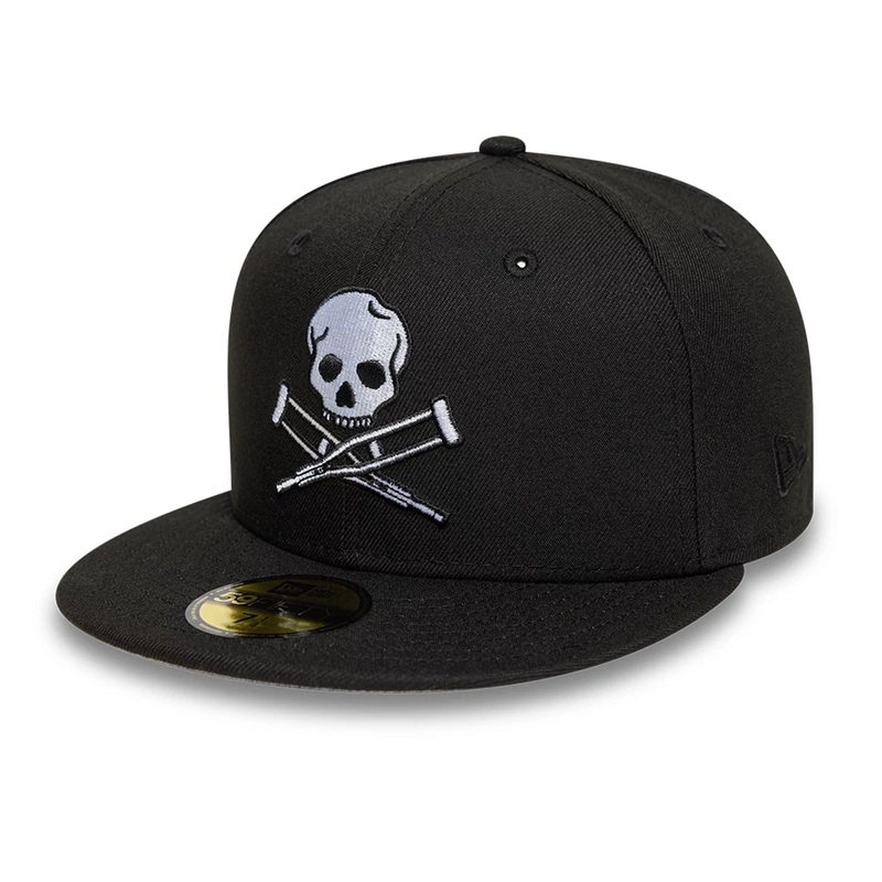 Jackass Logo Black 59FIFTY Fitted Cap 6 3/8