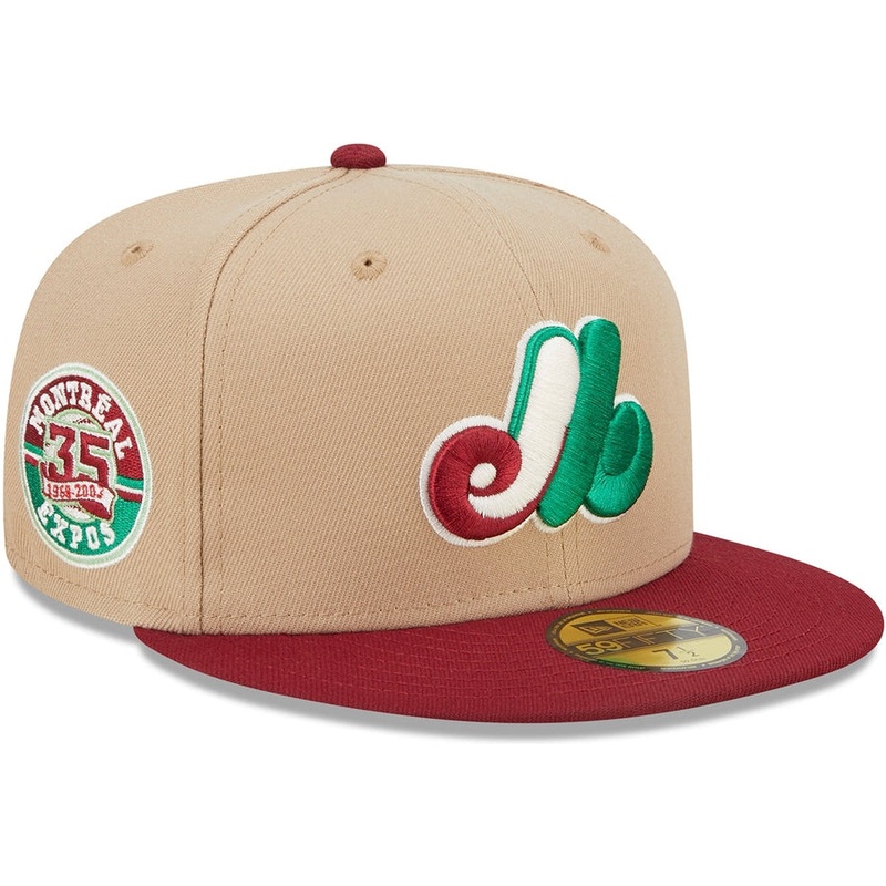 Lids HD x New Era Montreal Expos Season’s Greetings 59FIFTY Fitted Cap