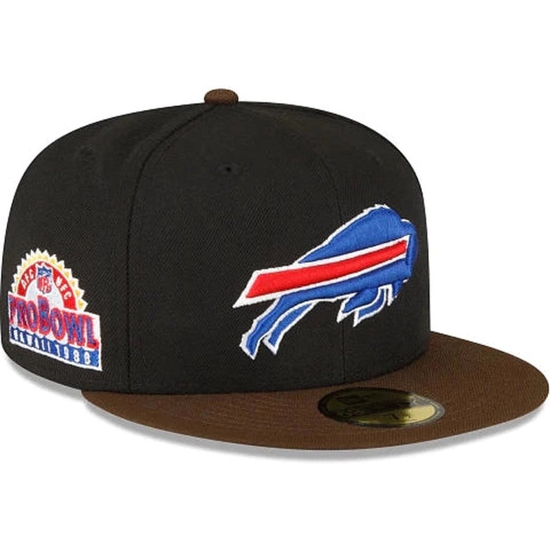 New Era Buffalo Bills Black Walnut 2023 59FIFTY Fitted Hat