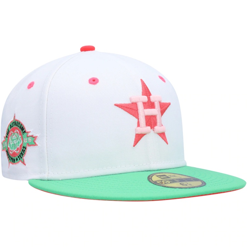 New Era Houston Astros 1986 All-Star Game Watermelon Lolli 59FIFTY Fitted Hat