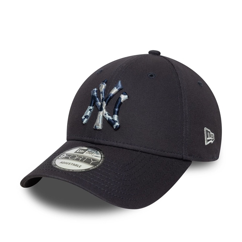 New York Yankees Camo Infill Navy 9FORTY Adjustable Cap OSFM