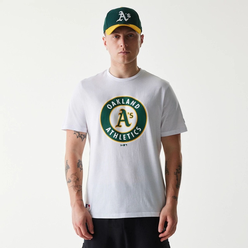 Oakland Athletics MLB Regular White T-Shirt XS