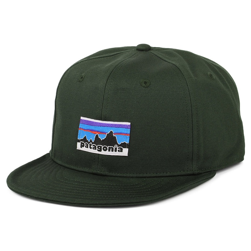 Patagonia Hats Scrap Everyday OG Legacy Label Organic Cotton Baseball Cap – Forest Adjustable