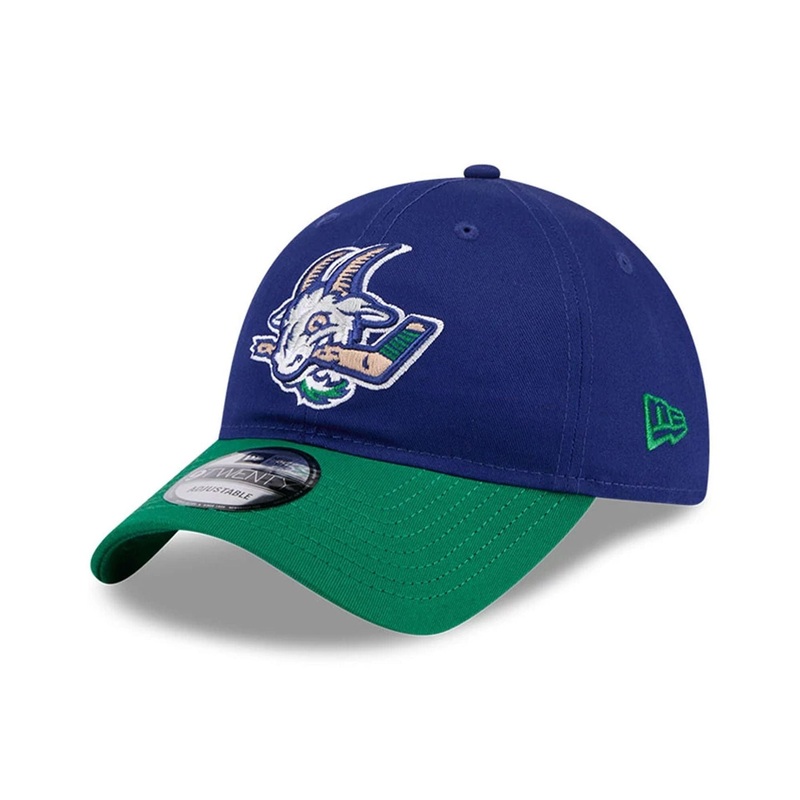 Hartford Yard Goats MiLB Theme Night Blue 9TWENTY Adjustable Cap OSFM
