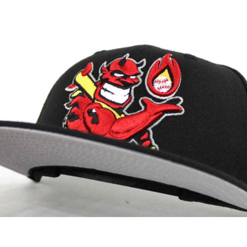 Hellrazors New Era 9Fifty Snapback Hats (BLACK GRAY UNDER BRIM) One Size