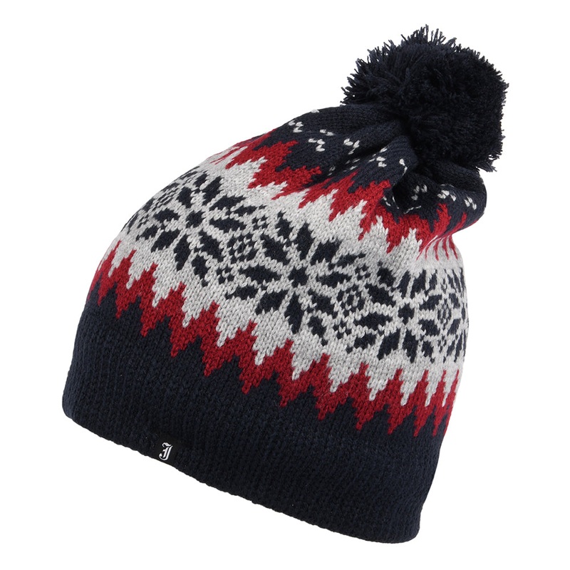 Jaxon & James Aspen Bobble Beanie Hat Navy Wholesale Pack Prepack