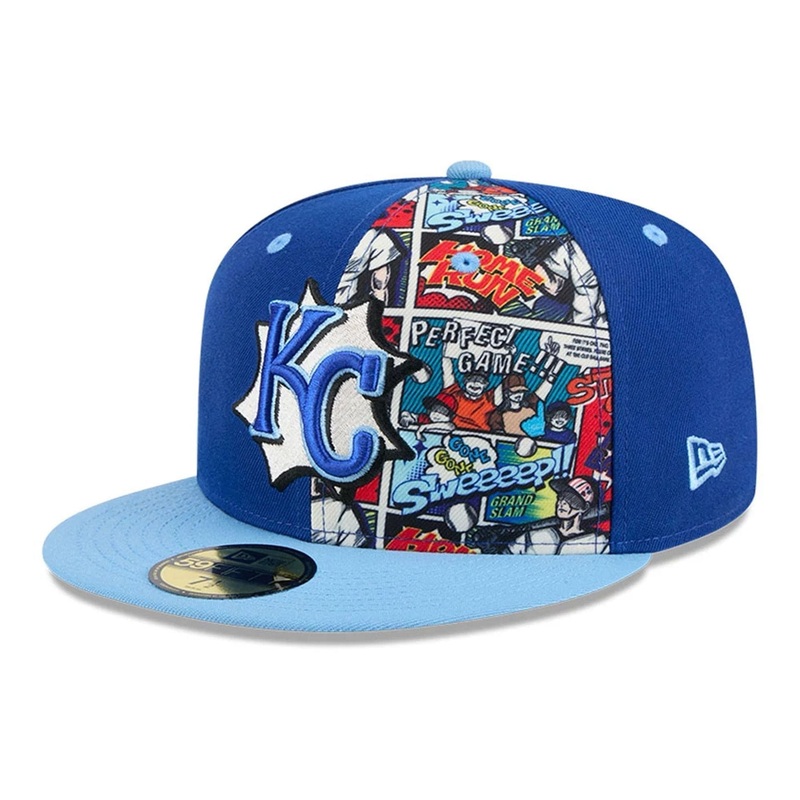 Kansas City Royals 2025 MLB Diamond Hero Edition Blue 59FIFTY Fitted Cap 6 7/8