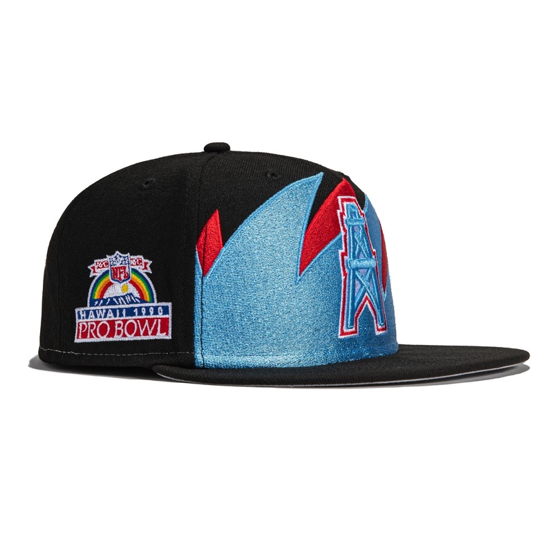 New Era Houston Oilers SharkTooth 1990 Pro Bowl 59FIFTY Fitted Hat