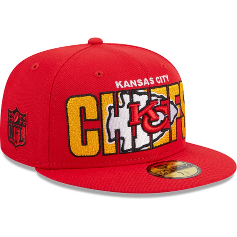 New Era Kansas City Chiefs NFL Draft 2023 Alt 59FIFTY Fitted Hat