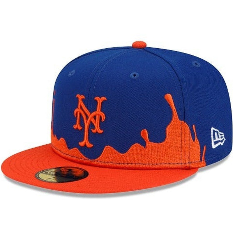New Era New York Mets Drip Front 59fifty Fitted Hat