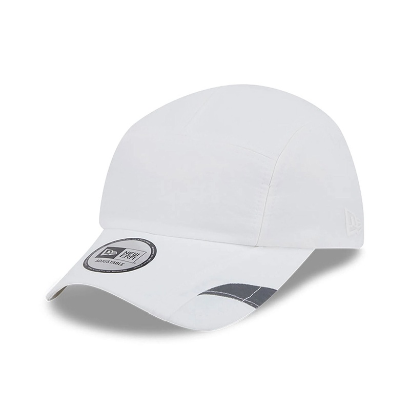 New Era White Adventure Runner Adjustable Cap OSFM