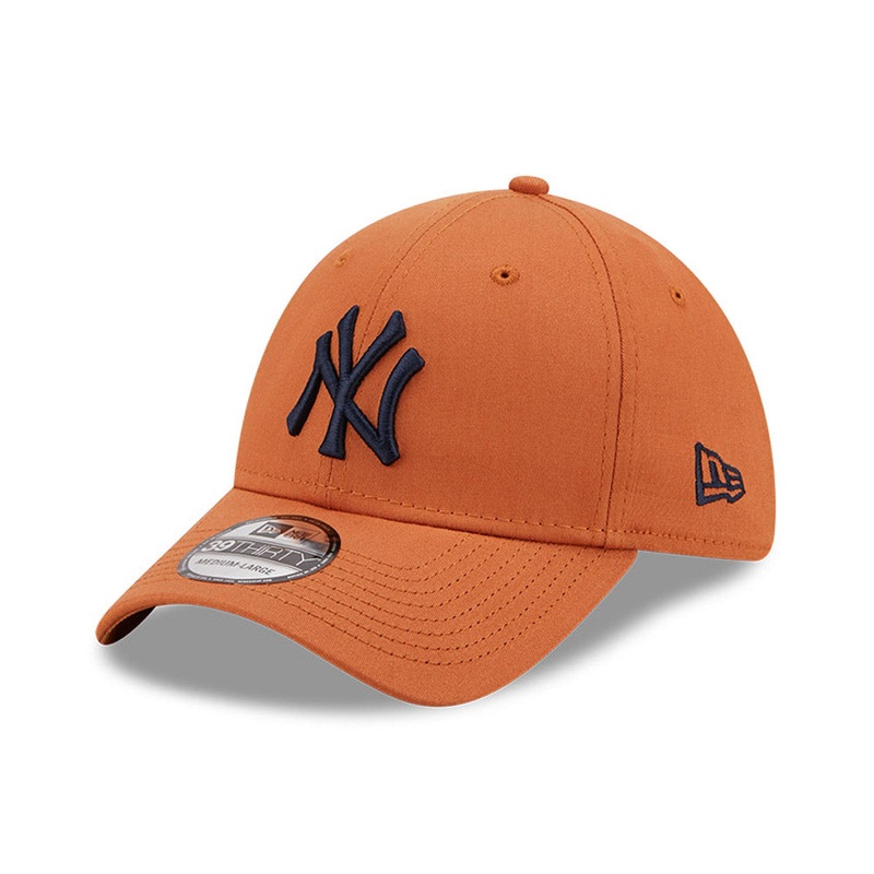 New York Yankees 39THIRTY League Essential Toffee Cap XS-S