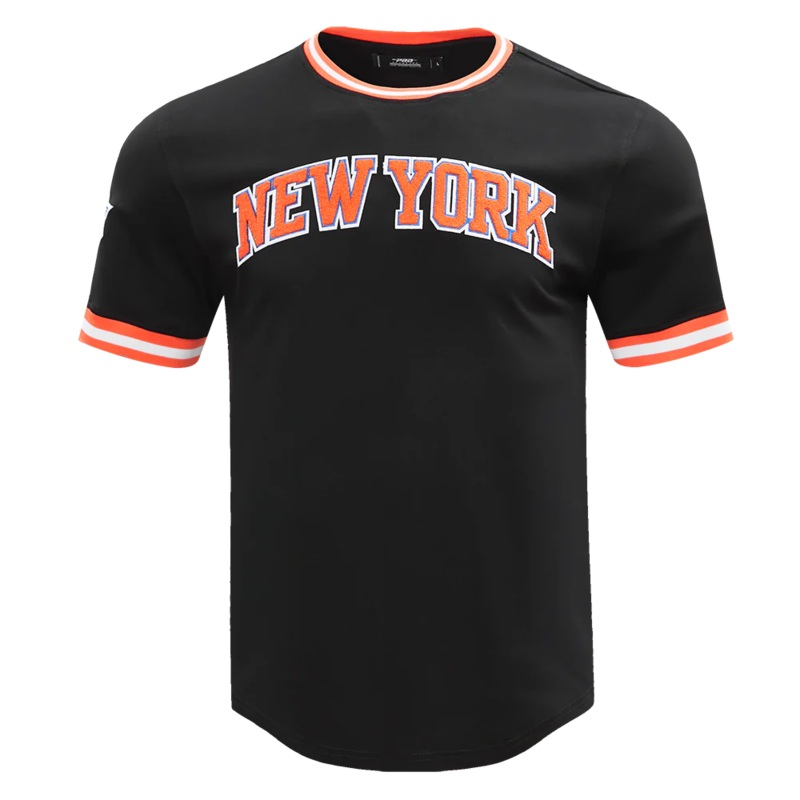 PRO STANDARD NEW YORK KNICKS (BLACK) CLASSIC CHENILLE TEE (152756-BLK) S
