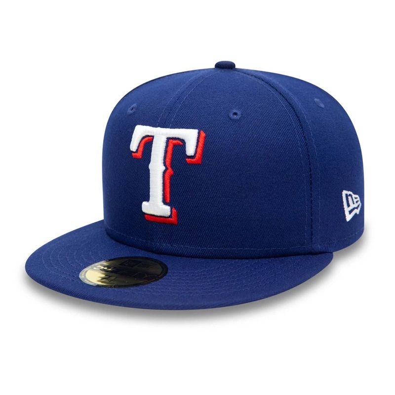Texas Rangers MLB AC Perf Dark Blue 59FIFTY Fitted Cap 6 7/8