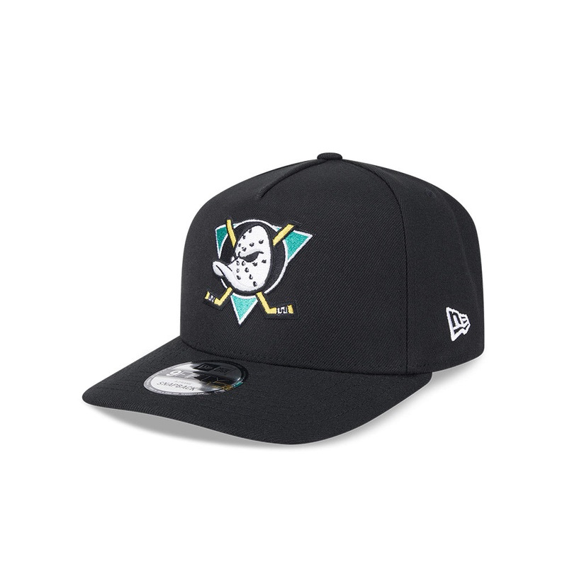 Anaheim Ducks New Era 9Fifty A-FRAME Snapback Hat – Black