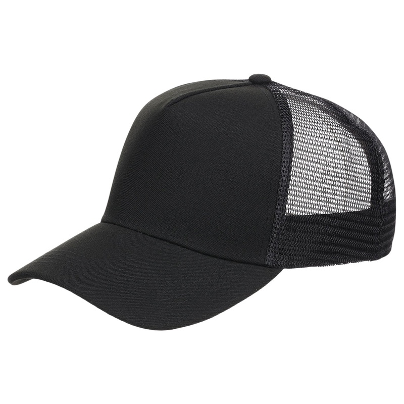 Crowns by Lids Pivot A-Frame Trucker – Black Adjustable