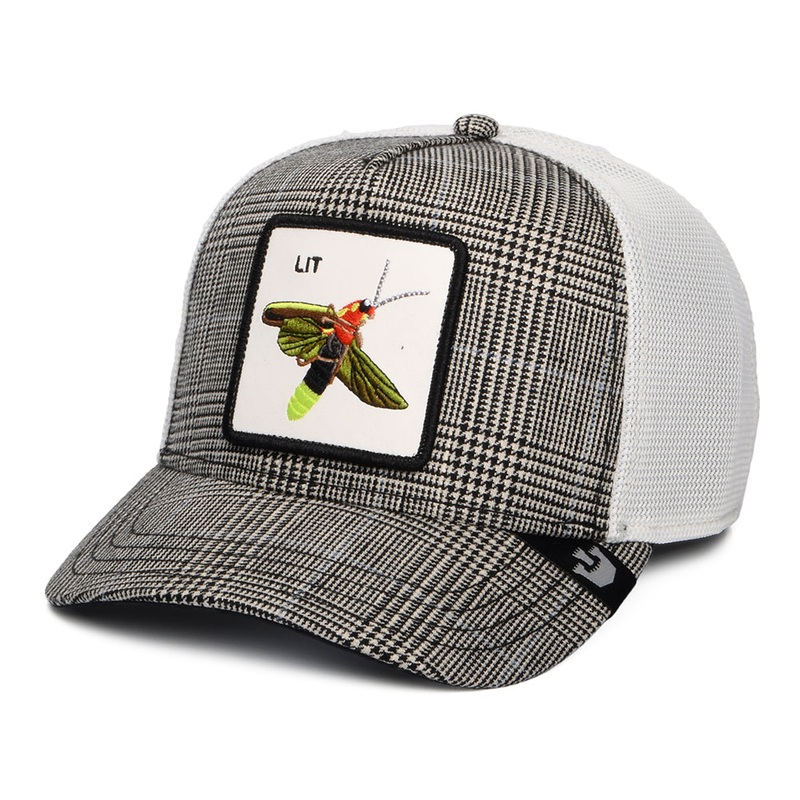Goorin Bros. Moon Firefly Trucker Cap – Black-White Adjustable