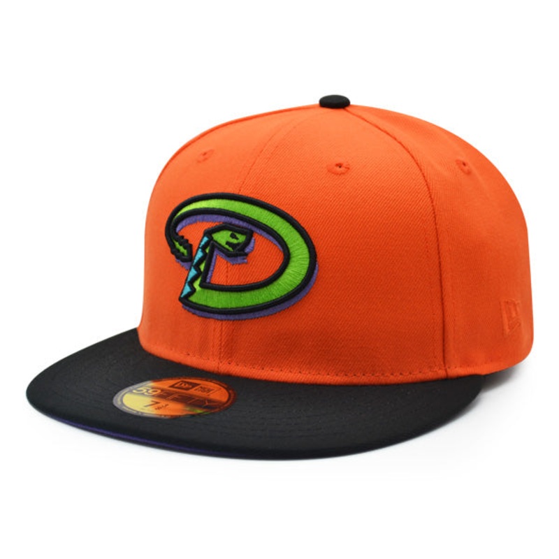 New Era Arizona Diamondbacks Orange/Black 1998 Inaugural Season 59FIFTY Fitted Hat