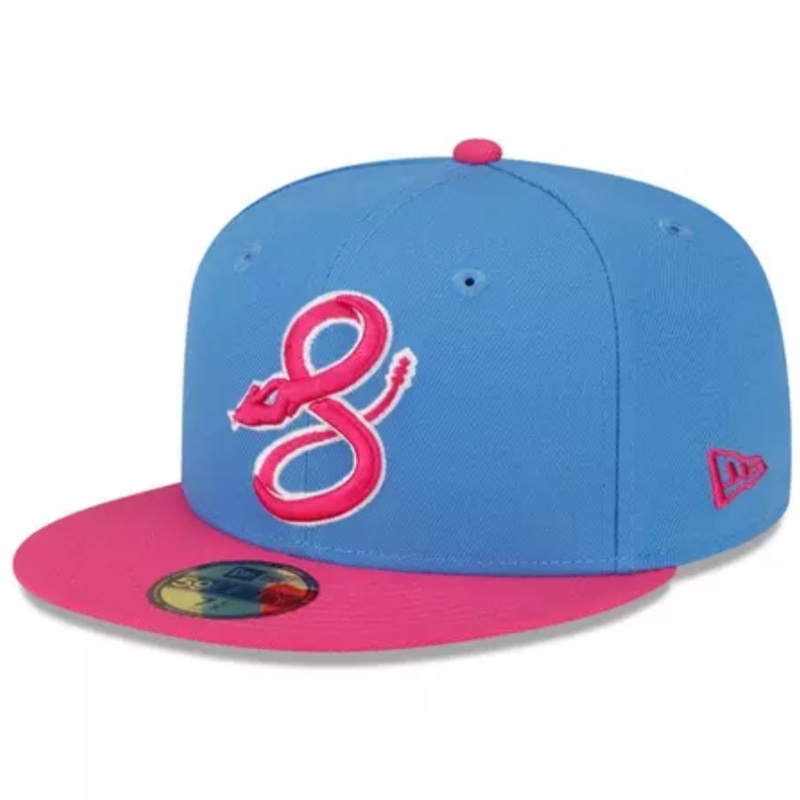 New Era Arizona Diamondbacks Serpientes Baby Blue “Gummy Worm Pack” 59FIFTY Fitted Hat