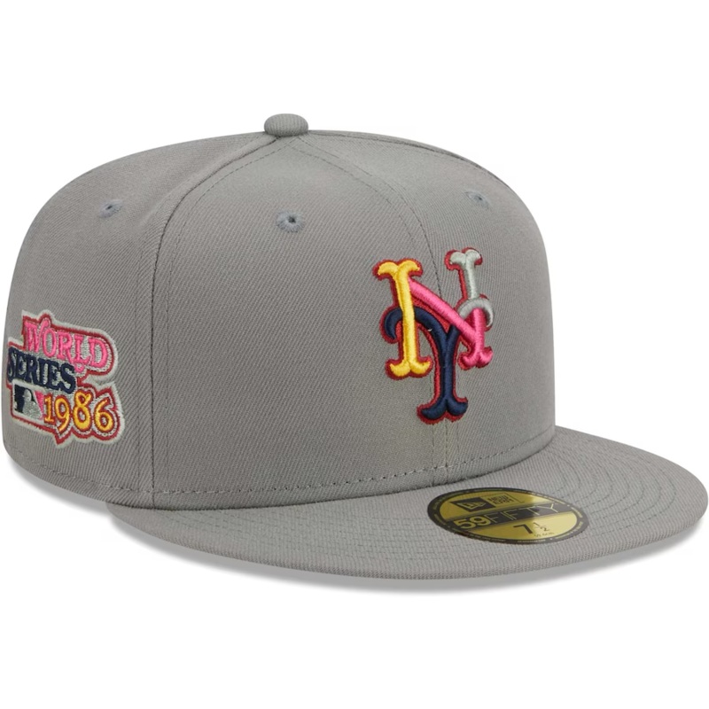 New Era New York Mets Gray Color Pack 2023 59FIFTY Fitted Hat
