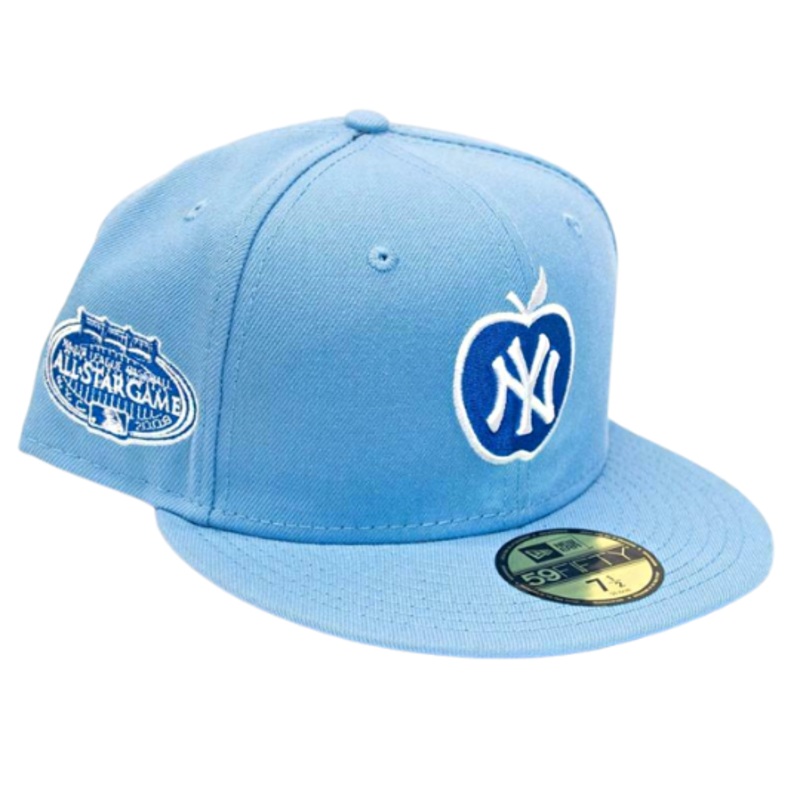 New Era New York Yankees Big Apple Sky Blue/Royal Blue 2008 All-Star Game 59FIFTY Fitted Hat