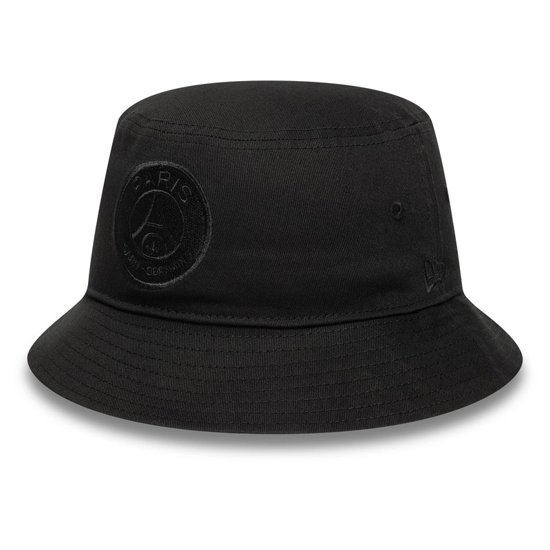 Paris Saint-Germain Tonal Black Bucket Hat S