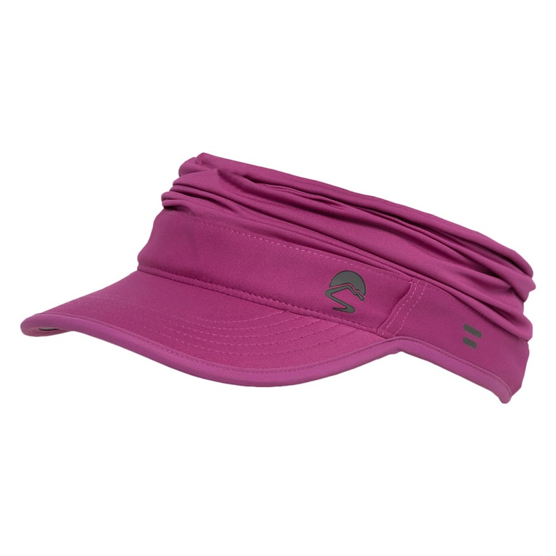 Sunday Afternoons Hats UV Shield Cool Convert Sun Visor – Pink Adjustable