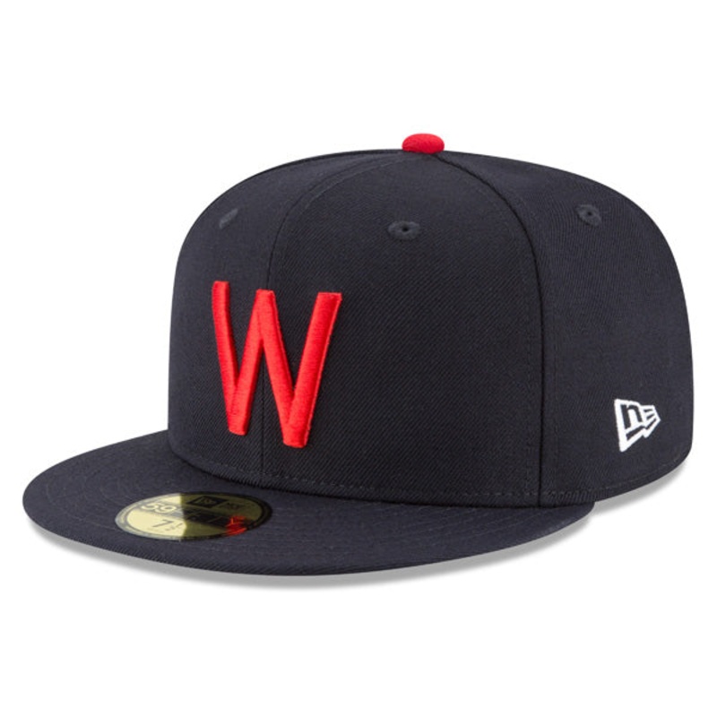Washington Senators 1952 Cooperstown Collection New Era 59Fifty Fitted Hat – Navy/Gray Bottom 6 7/8