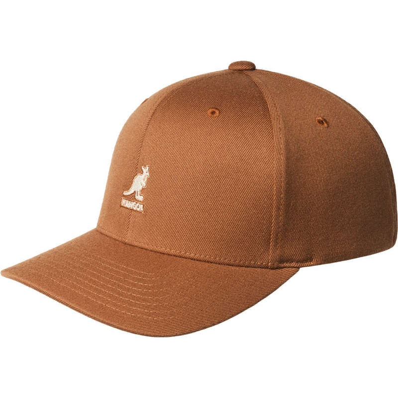 Wool Flexfit baseball cap (FIRE OPAL) One Size