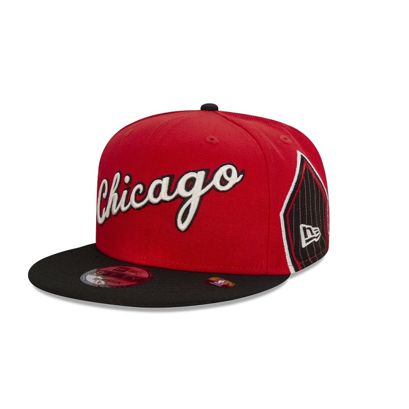 Chicago Bulls 9FIFTY NBA21 City off Red Cap One Size