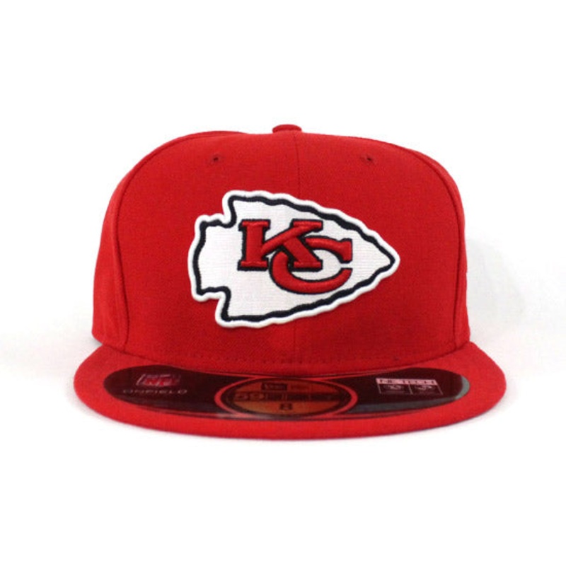 Kansas City Chiefs NFL New Era 59Fifty Fitted Hat (Team Color) 7
