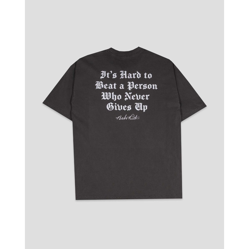 Never Give Up Relaxed Fit T-Shirt Small