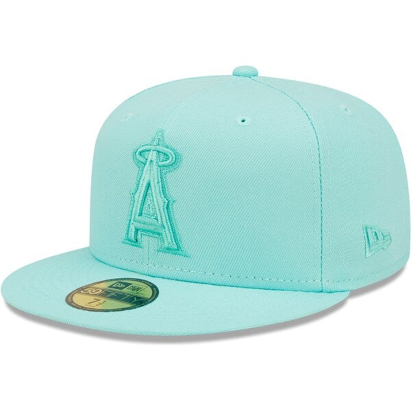 New Era Los Angeles Angels Icon Color Pack 59FIFTY Fitted Hat – Turquoise