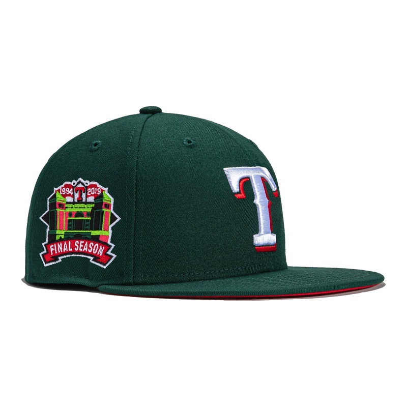 New Era Texas Rangers Globe Life Stadium ‘Watermelon’ 59FIFTY Fitted Hat