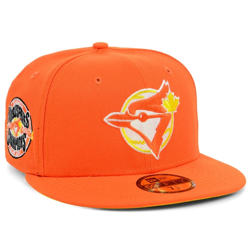 New Era x Lids HD  Toronto Blue Jays 2022 Candy Corn 59FIFTY Fitted Cap