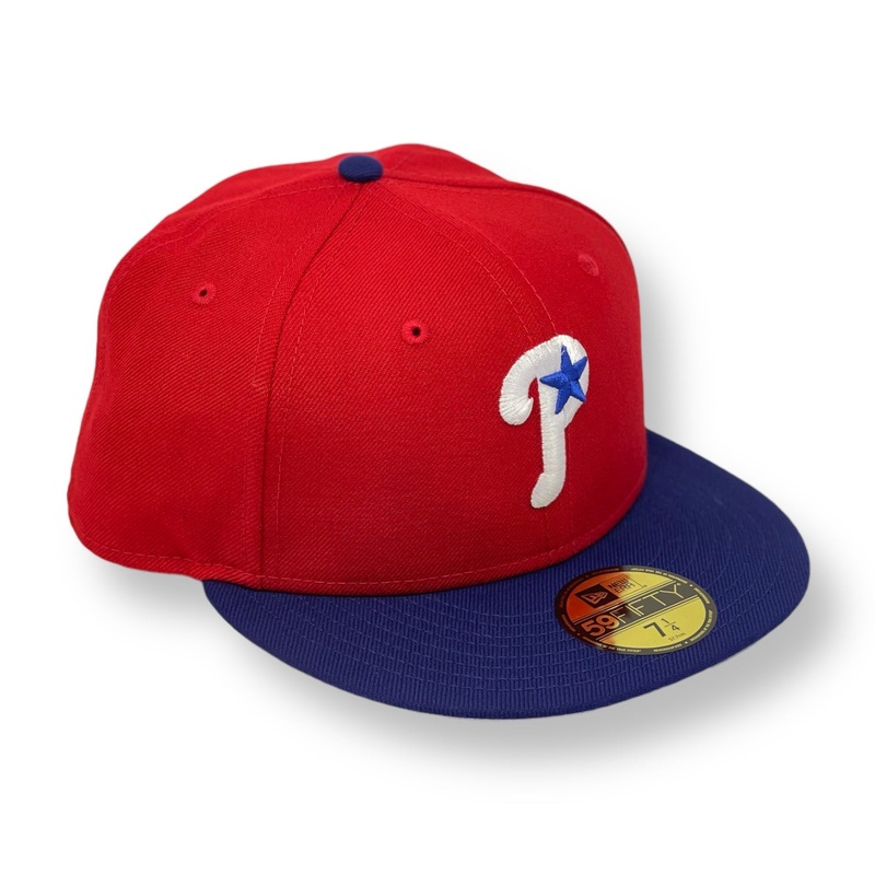 PHILADELPHIA PHILLIES (RED/ROYAL) “1999-2006 ALT” NEW ERA 59FIFTY FITTED 67/8