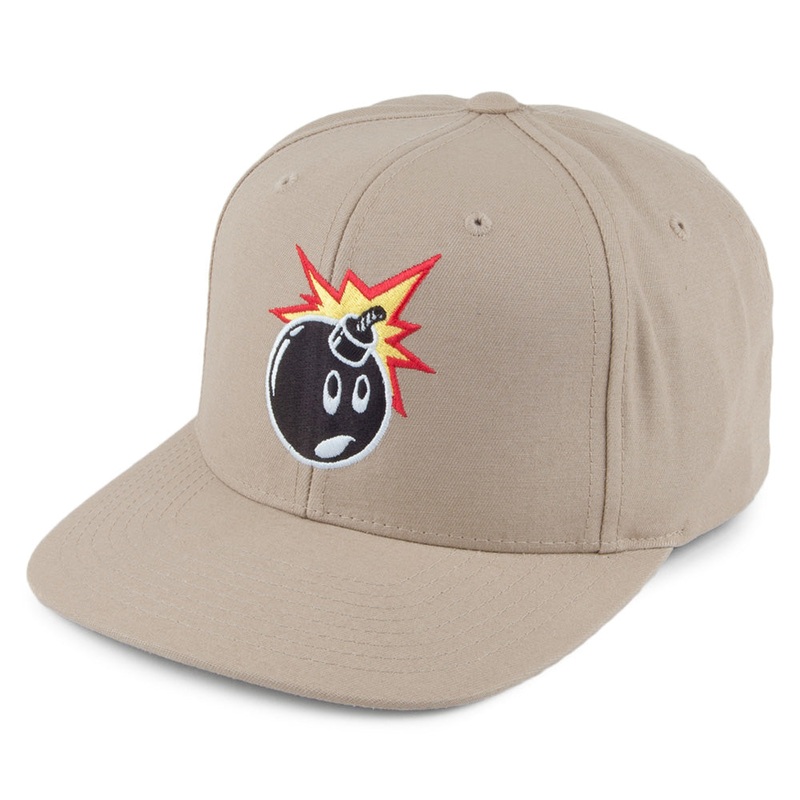 The Hundreds Adam Snapback Cap – Khaki Adjustable