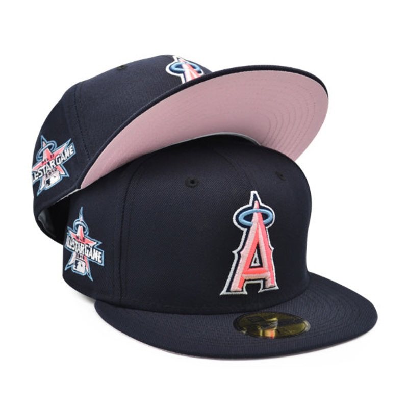 Anaheim Angels 2010 ALL-STAR GAME Exclusive New Era 59Fifty Fitted Hat  Navy/Pink 7