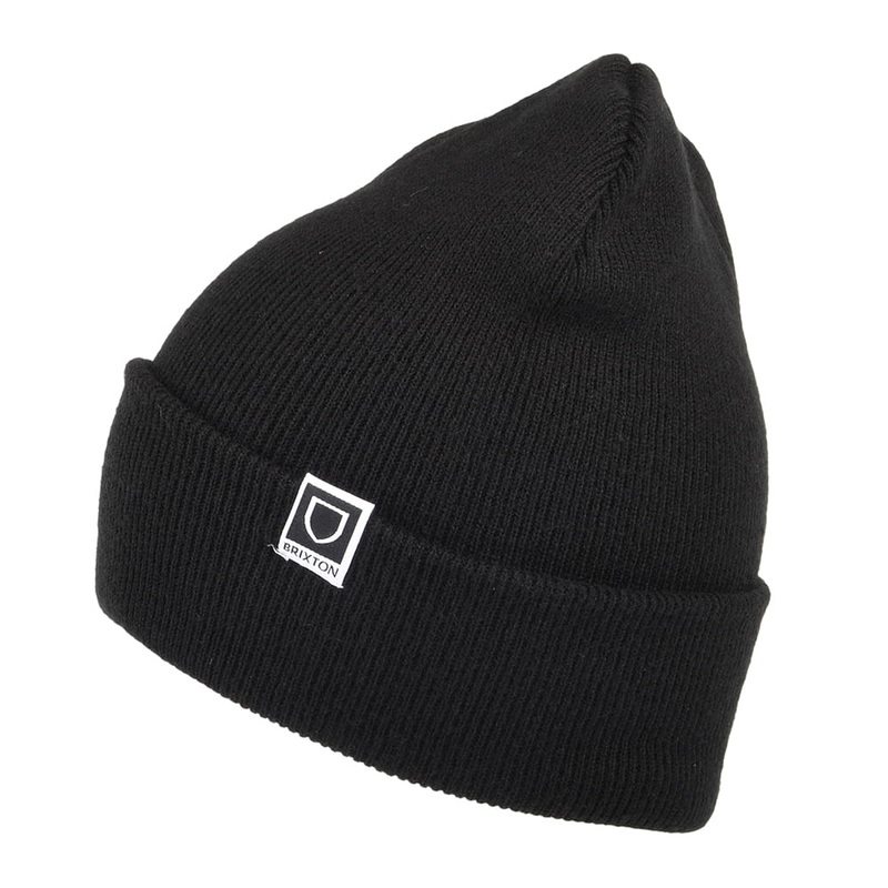 Brixton Hats Harbor Beta Beanie Hat – Black 1-Size