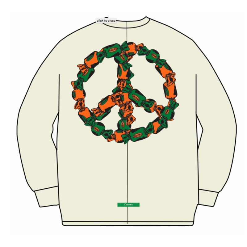 CARROTS PEACE OF CANDY LONG SLEEVE (Yellow) m