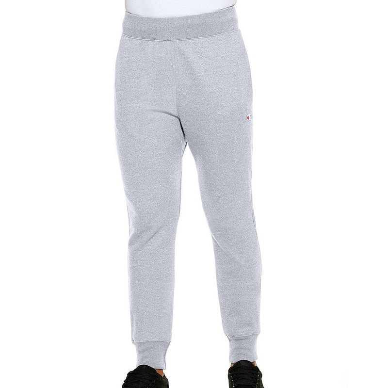 Champion Life Reverse Weave Trim Jogger Pants (Gray) m