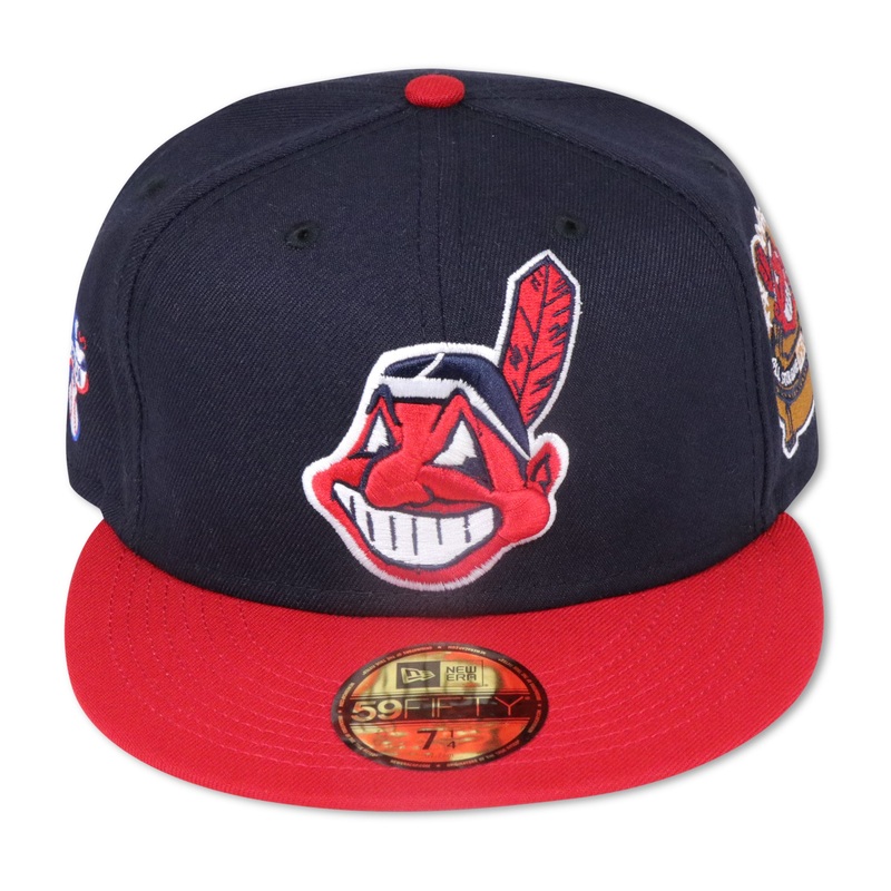 CLEVELAND INDIANS (1954 ALLSTARGAME) NEW ERA 59FIFTY FITTED (GREY UNDER VISOR) 67/8
