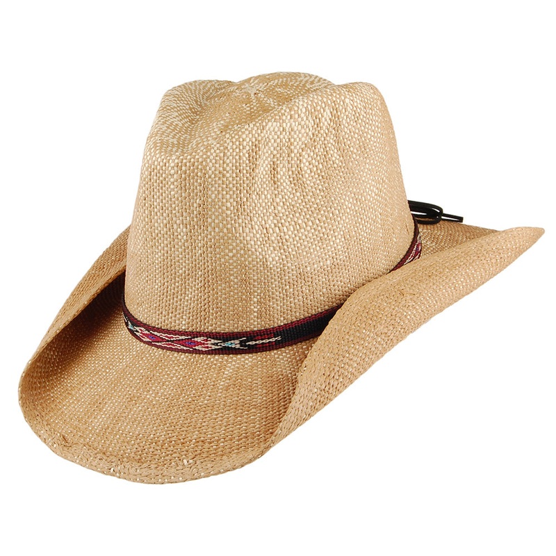 Dorfman Pacific Hats Amarillo Toyo Western Cowboy Hat – Tea Small/Medium