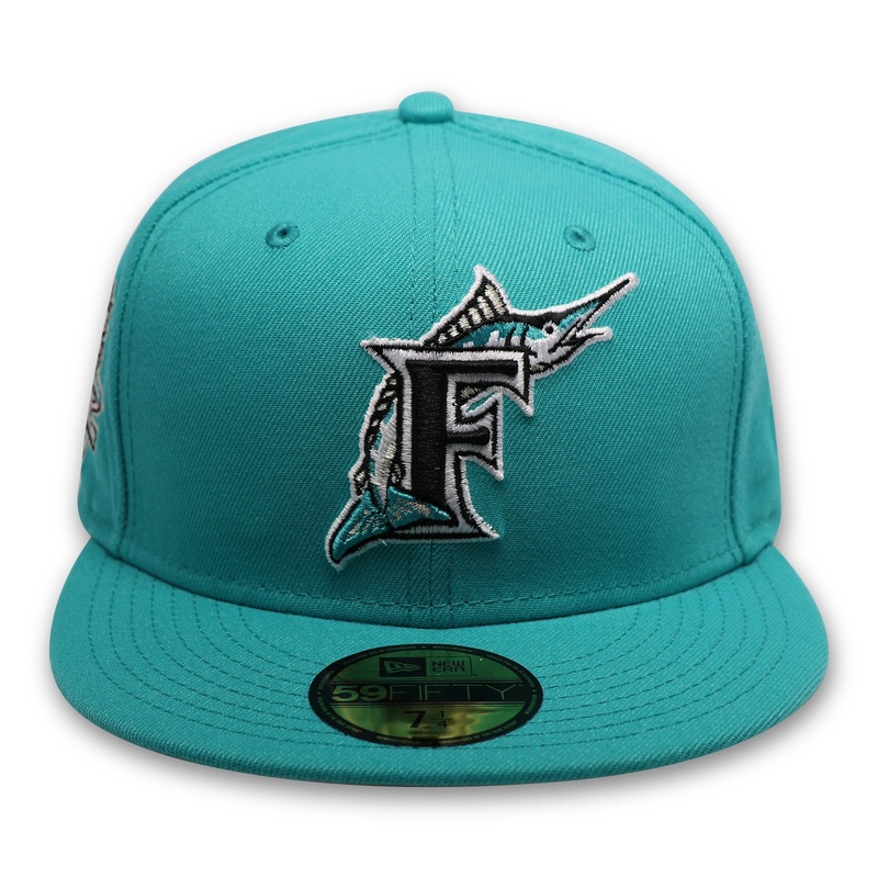 FLORIDA MARLINS “10TH ANNIVERSARY” NEW ERA 59FIFTY (PINK UNDER VISOR) 67/8
