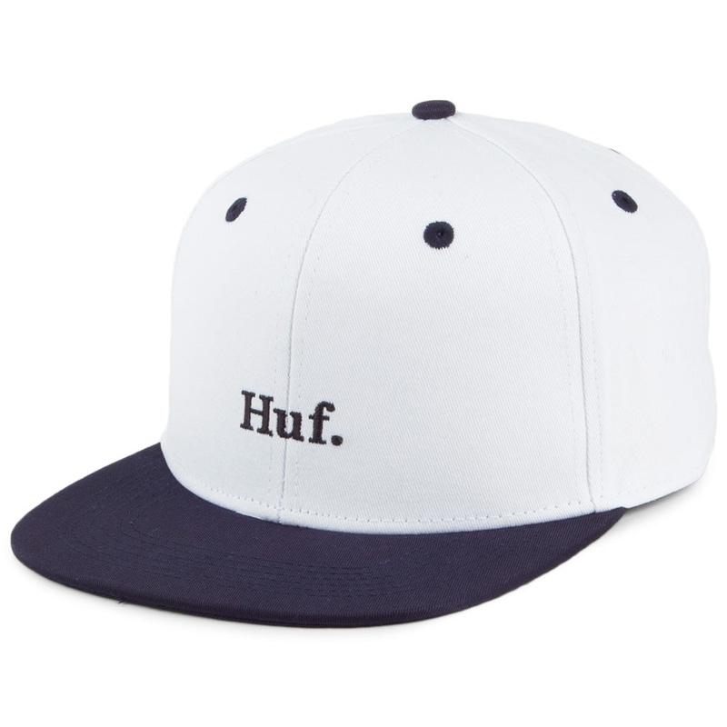 HUF Genuine 6 Panel Cap – Navy Adjustable